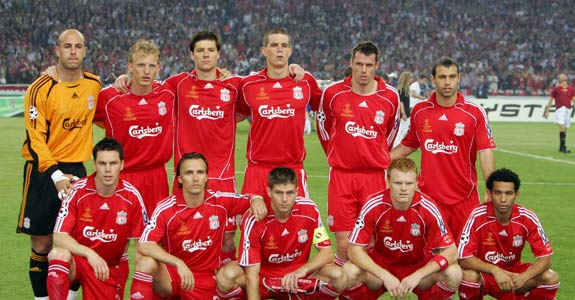 Tým Liverpool Fc